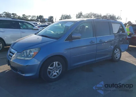 2006 Honda Odyssey Ex-L из США, поврежденный, VIN 5FNRL38736B046420